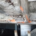 What does concrete spalling mean?