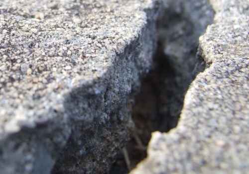 Can you repair old cracked concrete?