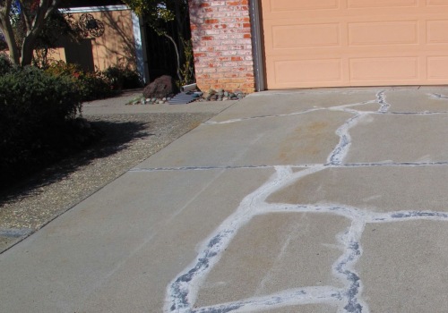 Can a Cracked Concrete Driveway Be Resurfaced?