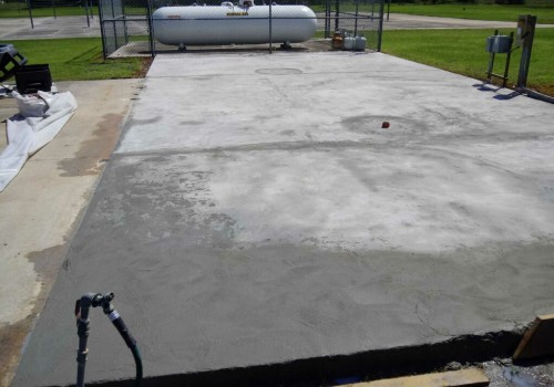 Can damaged concrete be re-coated?